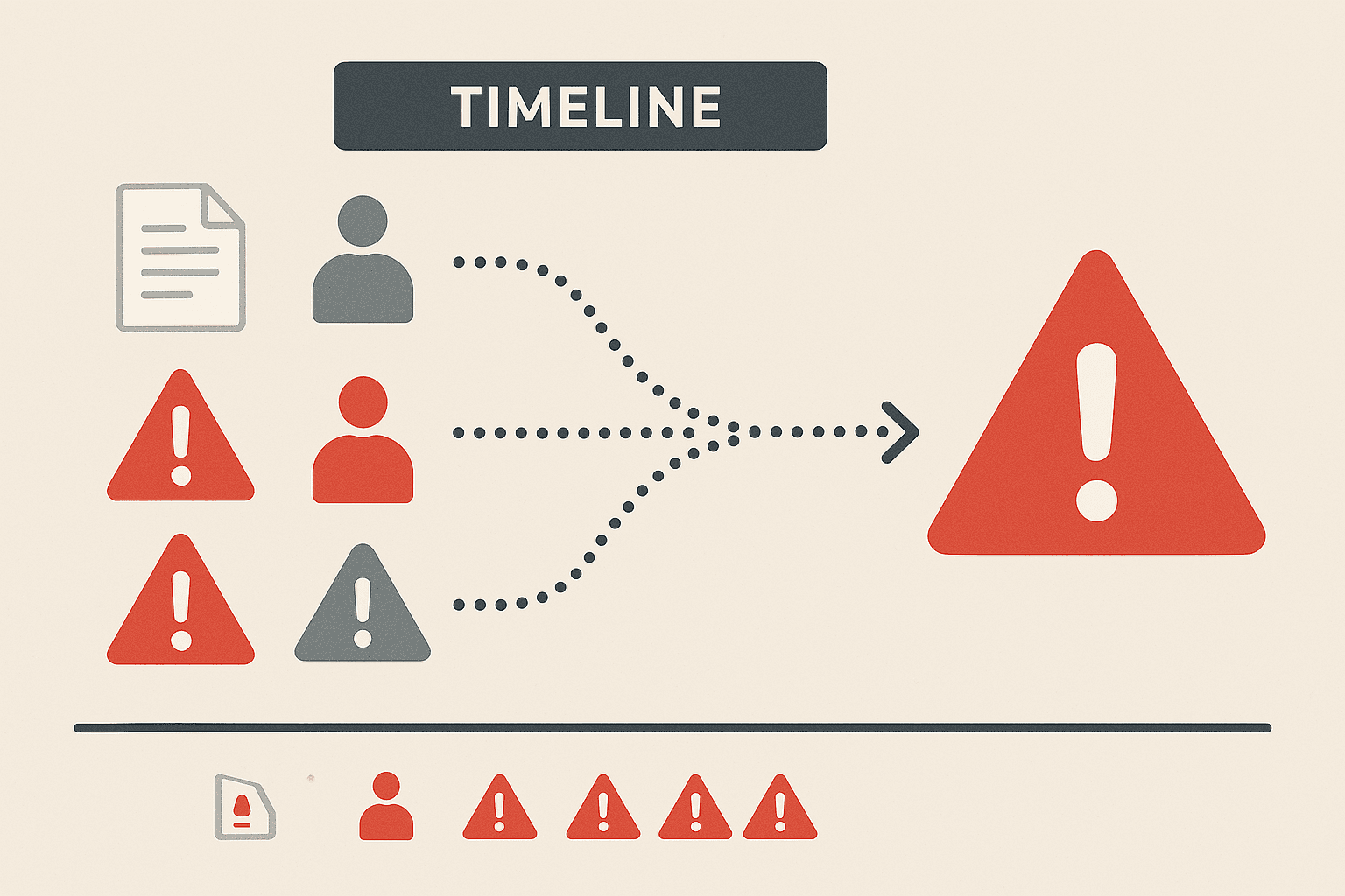 Infographic showing how digital tools turn low-level concerns into actionable insights