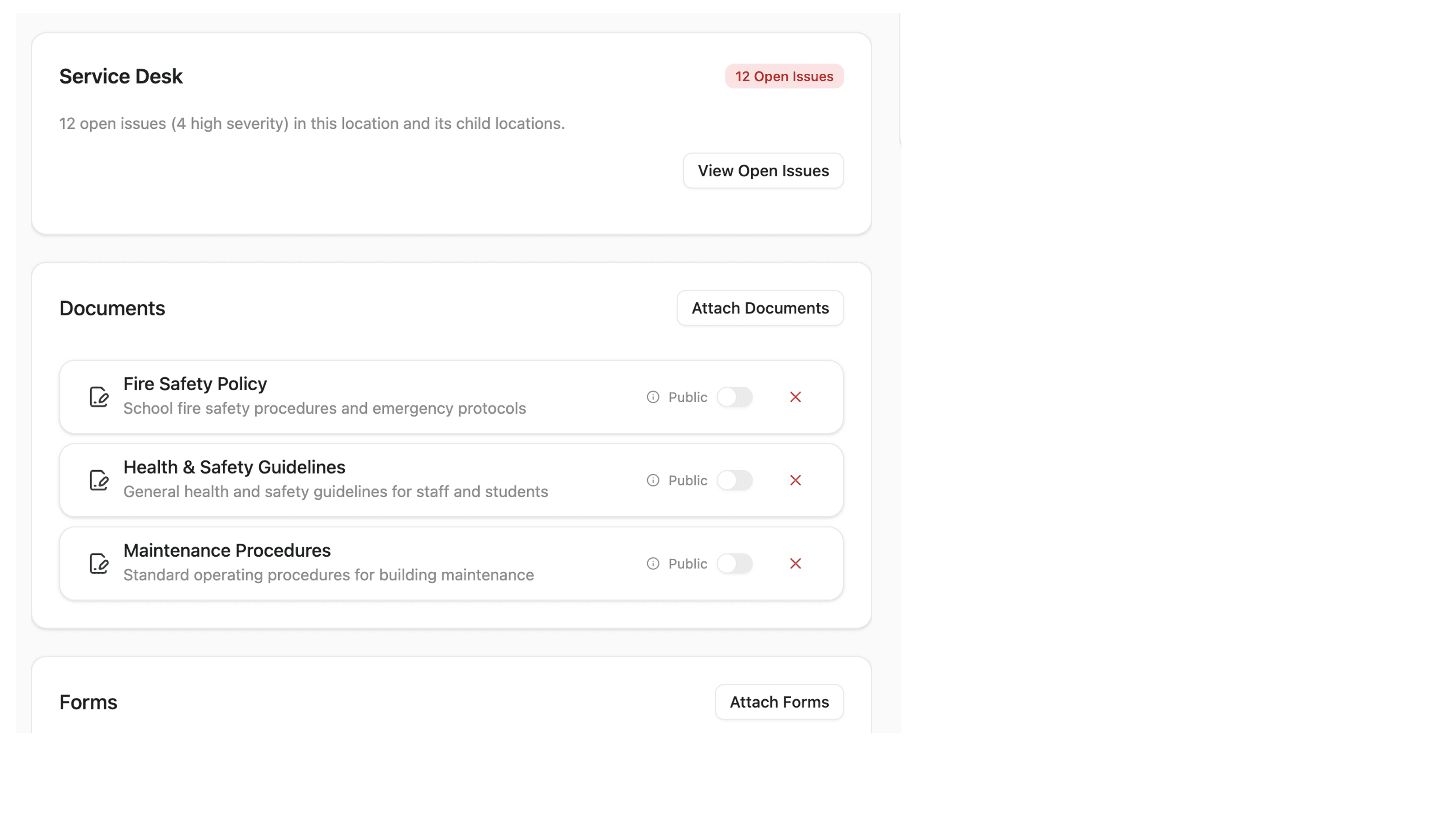 Collaborative workflows showing form sharing and team feedback collection